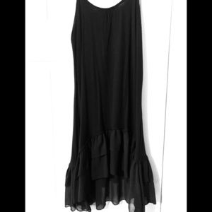 Tunic length,  high-low camisole/extender